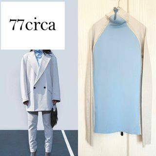 ナナナナサーカ(77CIRCA)の【新品】 77circa 3type fabric turtle top(カットソー(長袖/七分))