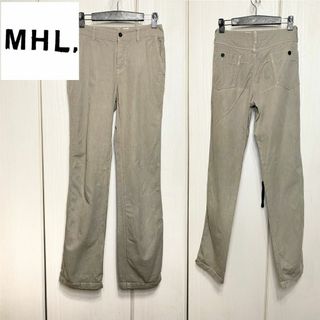 MHL. - 【美品】 MHL. MARGARET HOWELL 製品染め ストレートパンツ