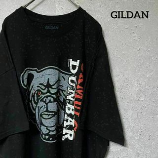 GILDAN ギルダン Tシャツ 半袖 OKMULGEE DUNBAR 2XL(Tシャツ/カットソー(半袖/袖なし))