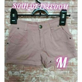 SOUL OF FREEDOM ソウルオブフリーダム ショートパンツ ピーチ M(ショートパンツ)