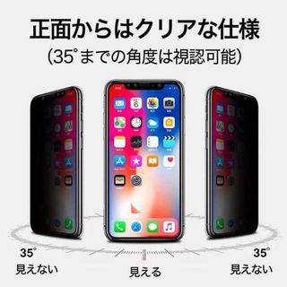 iPhone 14シリーズ 割れない フィルム 覗き見防止