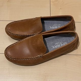 スペリートップサイダー(SPERRY TOP-SIDER)のSPERRY スペリー ローファー レザー 25 ベージュ タン NY(スリッポン/モカシン)