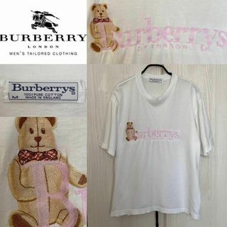 バーバリー(BURBERRY)の【激レア】Burberry トーマスベア オーバーサイズ 刺繍 Tシャツ(Tシャツ(半袖/袖なし))