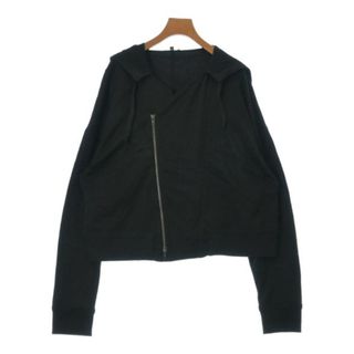 アンドゥムルメステール(Ann Demeulemeester)のANN DEMEULEMEESTER パーカー 40(M位) 黒 【古着】【中古】(パーカー)