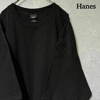 ヘインズ(Hanes)のHanes ヘインズ Tシャツ 半袖 無地 ビッグサイズ シンプル 3XL(Tシャツ/カットソー(七分/長袖))