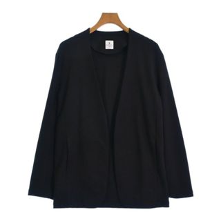 ランバンオンブルー(LANVIN en Bleu)のLANVIN en bleu ランバンオンブルー ジャケット 50(XL位) 黒 【古着】【中古】(その他)