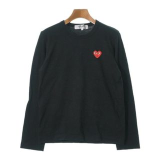 PLAY COMME des GARCONS Tシャツ・カットソー L 黒 【古着】【中古】(カットソー(半袖/袖なし))