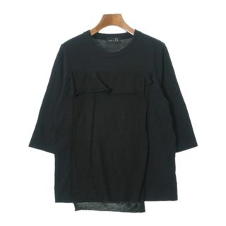 RISMAT by Y's Tシャツ・カットソー 2(S位) 黒 【古着】【中古】(カットソー(半袖/袖なし))