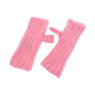 KARAKORAM カラコラム 手袋 - ピンク 【古着】【中古】(手袋)
