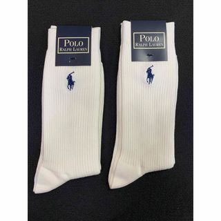 ポロラルフローレン(POLO RALPH LAUREN)の★2点セット★ポロラルフローレン メンズ 白 ホワイト ソックス 靴下 ナイガイ(ソックス)