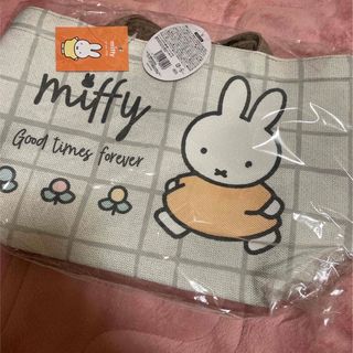 ミッフィー(miffy)のミッフィー☆新品☆未開封☆コブラン織り風トートバッグ☆(トートバッグ)