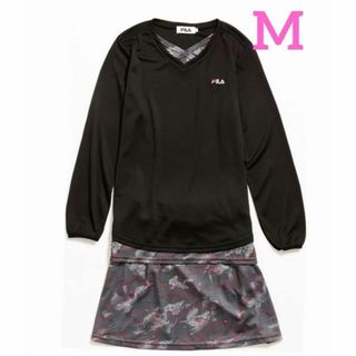 ◆FILA◆ セットアップチュニック　カモフラージュ　M