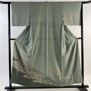 訪問着 身丈155cm 裄丈63.5cm 正絹 美品 優品 【中古】(着物)