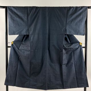 男着物 身丈141.5cm 裄丈66cm 正絹 美品 優品 【中古】(着物)