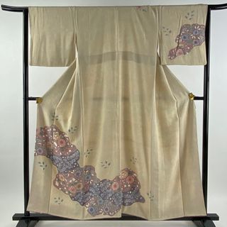 付下げ 身丈156.5cm 裄丈65cm 正絹 秀品 【中古】(着物)