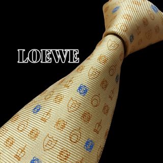 LOEWE - ★LOEWE★　ロエベ　イエロー系　総柄　イタリア製