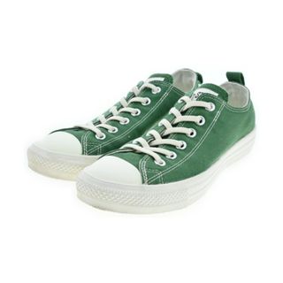 コンバース(CONVERSE)のCONVERSE コンバース スニーカー 24.5cm 緑 【古着】【中古】(スニーカー)