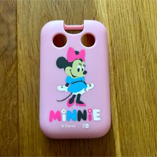 ディズニー(Disney)のマモリーノ4 シリコンカバー　ミニーちゃん(モバイルケース/カバー)