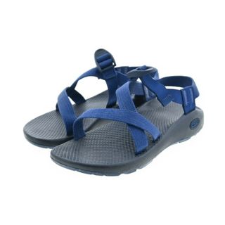 チャコ(Chaco)のChaco チャコ サンダル US7(24cm位) 紺 【古着】【中古】(サンダル)