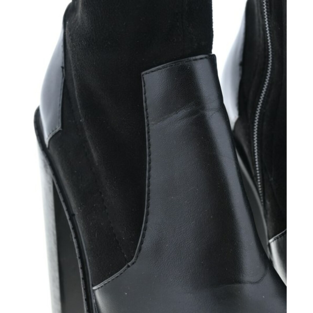 PUBLIC DESIRE ブーツ EU37(23.5cm位) 黒 【古着】【中古】 レディースの靴/シューズ(ブーツ)の商品写真