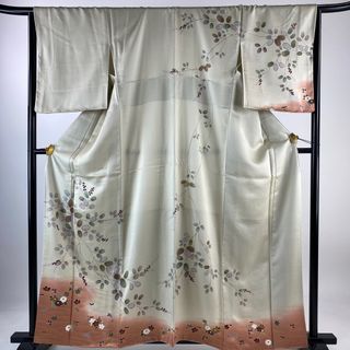 訪問着 身丈162cm 裄丈66.5cm 正絹 美品 秀品 【中古】(着物)