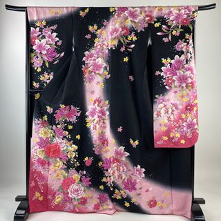 振袖 身丈169.5cm 裄丈68cm 正絹 名品 【中古】(着物)