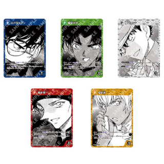 名探偵コナンカードゲーム 江戸川コナン   プロモカード5種類セット (シングルカード)