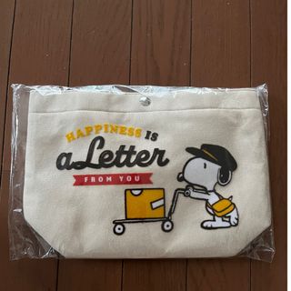 スヌーピー(SNOOPY)の日本郵便  郵便局 限定販売 PEANUTS スヌーピー　トートバッグ(トートバッグ)