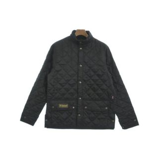 ベルスタッフ(BELSTAFF)のBelstaff ベルスタッフ ダウンジャケット/ダウンベスト M 黒 【古着】【中古】(ダウンジャケット)