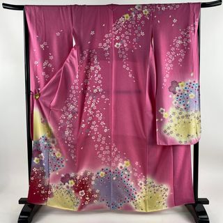 振袖 身丈164cm 裄丈66cm 正絹 美品 逸品 【中古】(着物)