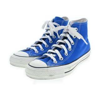 コンバース(CONVERSE)のCONVERSE コンバース スニーカー 23.5cm 青 【古着】【中古】(スニーカー)