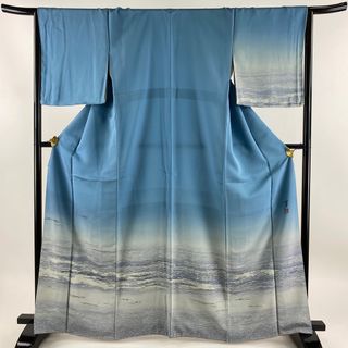 訪問着 身丈164cm 裄丈65.5cm 正絹 名品 【中古】(着物)