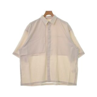 BeAMS DOT ビームスドット カジュアルシャツ L ベージュ 【古着】【中古】(シャツ)