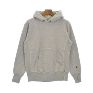 チャンピオン(Champion)のCHAMPION チャンピオン パーカー M ライトグレー 【古着】【中古】(パーカー)