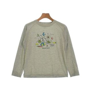 モンベル(mont bell)のMontbell モンベル Tシャツ・カットソー 150(XXS位) グレー 【古着】【中古】(カットソー(半袖/袖なし))