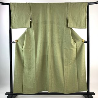 色無地 身丈155.5cm 裄丈65cm 正絹 美品 秀品 【中古】(着物)