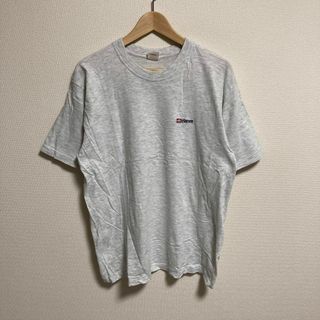 ヘインズ(Hanes)のHanes ヘインズ　Tシャツ ワンポイント　グレー　定番　L メンズ(Tシャツ/カットソー(半袖/袖なし))