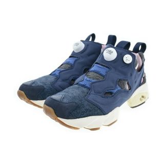 リーボック(Reebok)のReebok リーボック スニーカー 24cm 紺xグレー 【古着】【中古】(スニーカー)