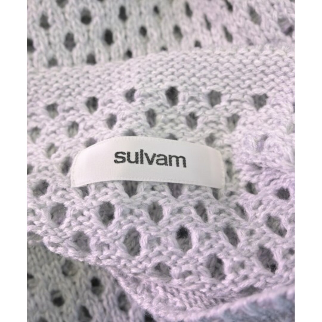 sulvam(サルバム)のsulvam サルバム ニット・セーター S ライトグレー 【古着】【中古】 メンズのトップス(ニット/セーター)の商品写真