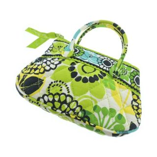 vera bradley ヴェラブラッドリー ポーチ - 緑x白x黒等(総柄) 【古着】【中古】