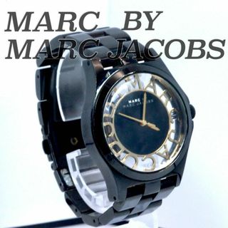 MARC JACOBS マークジェイコブス　ロゴ　スケルトン　ウォッチ　4200