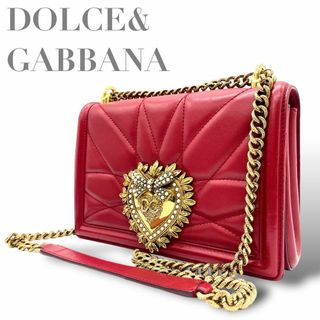 DOLCE&GABBANA - DOLCE&GABBANA ディボーション　チェーンショルダーバッグ　レザー　C