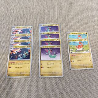 ポケモン(ポケモン)のポケモンカード　ドロンチ4枚、ドラメシヤ4枚、シャリタツ2枚セット(Box/デッキ/パック)