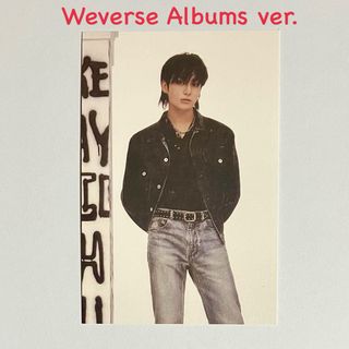 ボウダンショウネンダン(防弾少年団(BTS))のJUNGKOOK 'GOLDEN' Weverse Albums ver ポスカ(アイドルグッズ)