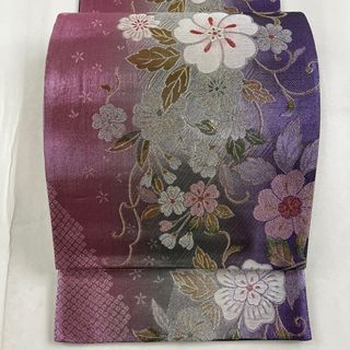 袋帯 美品 秀品 六通 正絹 【中古】(帯)