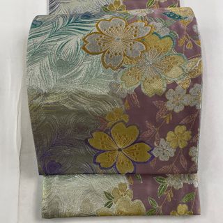 袋帯 美品 秀品 六通 正絹 【中古】(帯)