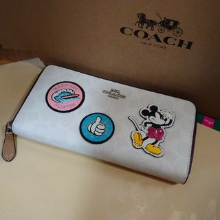 COACH - COACH　新品　未使用　ディズニー　長財布