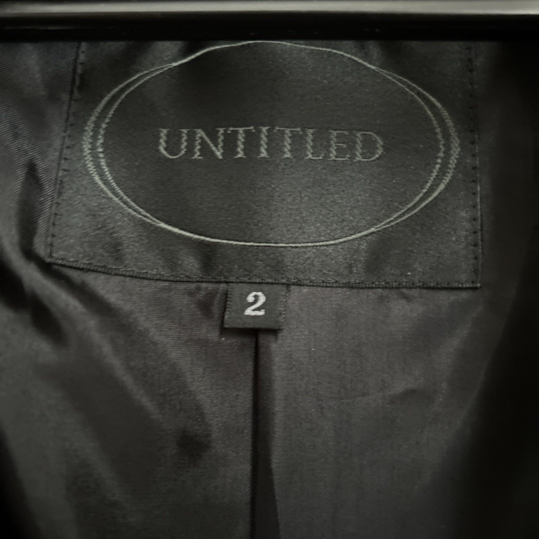 UNTITLED(アンタイトル)のUNTITLED アンタイトル　ジャケット　サイズ2 レディースのジャケット/アウター(テーラードジャケット)の商品写真