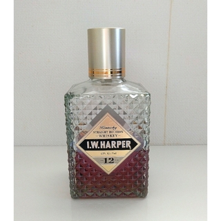 【終売品】ハーパー12年　空瓶(ウイスキー)