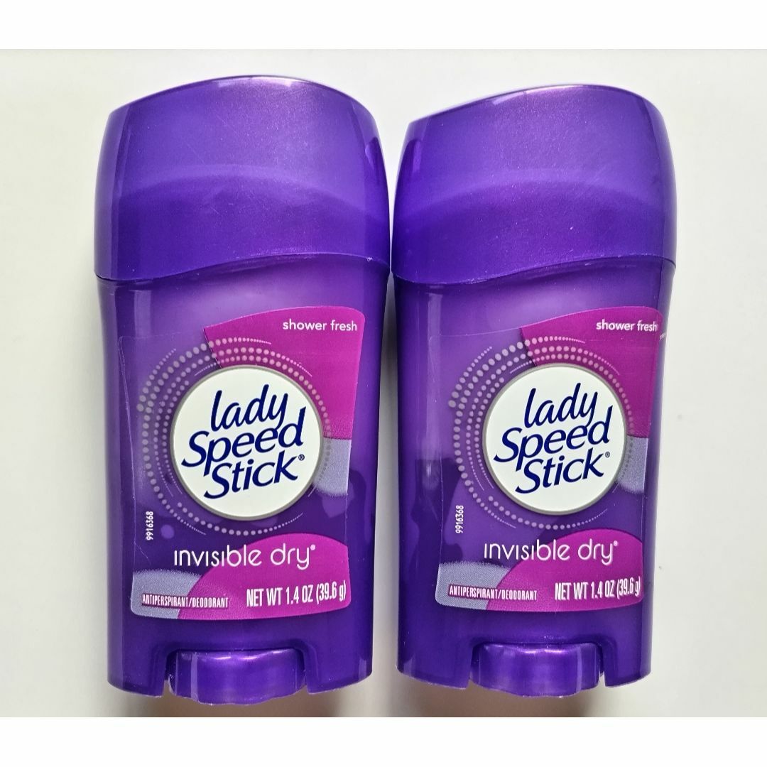 デオドラント　Lady Speed Stick 2本 シャワーフレッシュ コスメ/美容のボディケア(制汗/デオドラント剤)の商品写真
